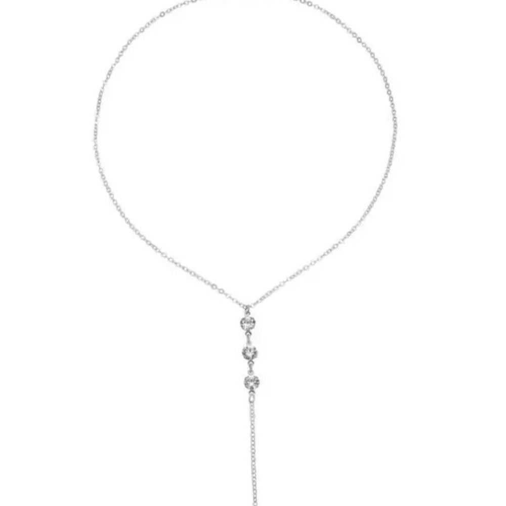 Crystal Backdrop Back Body Necklace - Picture 12 of 15